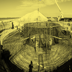 Instalación de enfierradura en obra